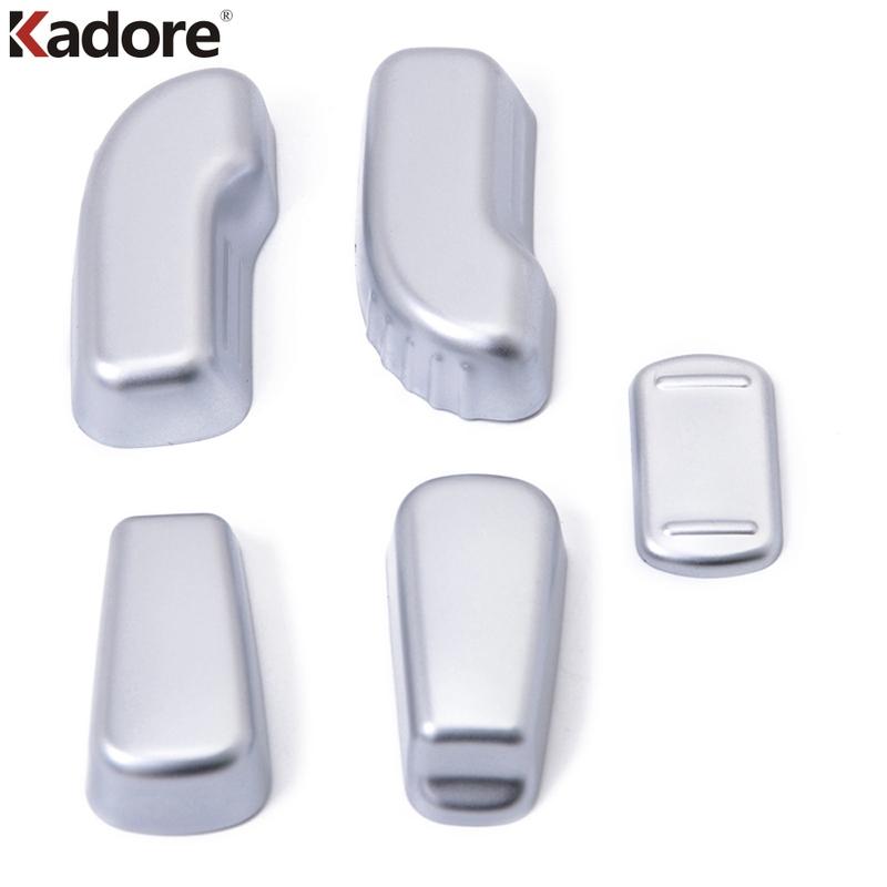 For Renault Koleos 2016 2017 2018 Matte Car Seat Adjust Switch Control Button Cover Trim Interior Accessories