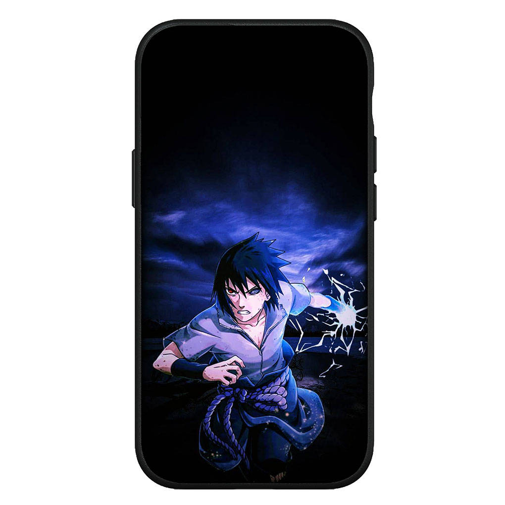 Чехол для iPhone 16 15 Xiaomi Redmi Note 14 13 12 11 Pro Max X 8 9 16e Samsung Galaxy S25 S24 S23 Moto E15 OPPO Huawei Наруто Учиха Саске чехол для телефона