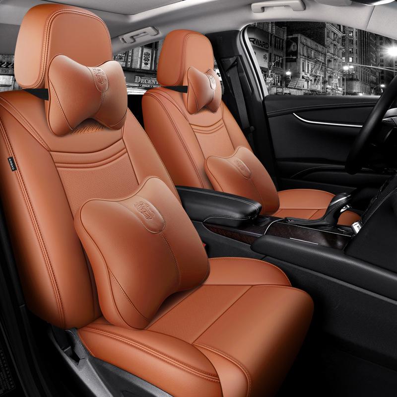 Buick Regal, Excelle, GL6, Encore - Genuine Leather Car Seat Cushion, All-Season Universal Fit