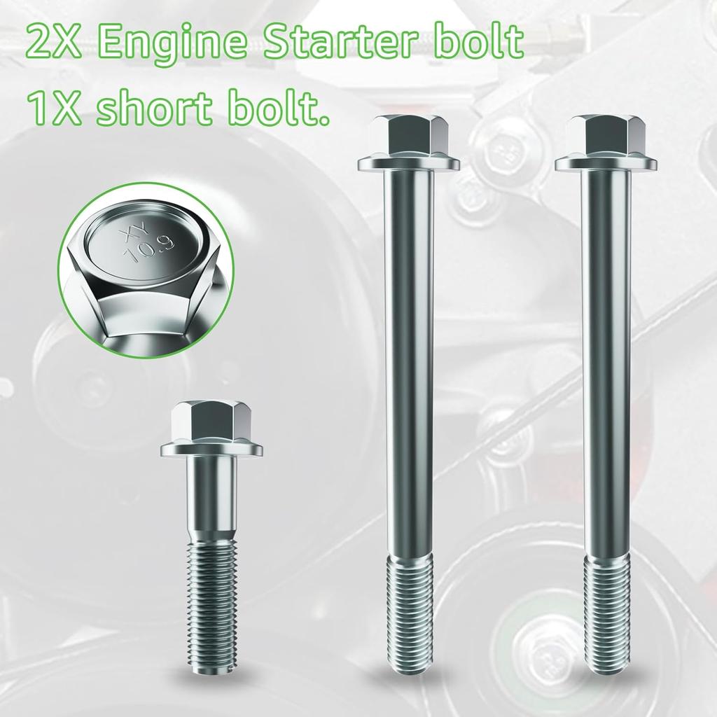 LS Engine Starter Bolts Kit - Long Short LSX LS1 Is Compatible With Camaro Corvette Silverado 4.8L 5.3L 6.0L 6.2L GM 1997-2014 LS Series Engine LS1