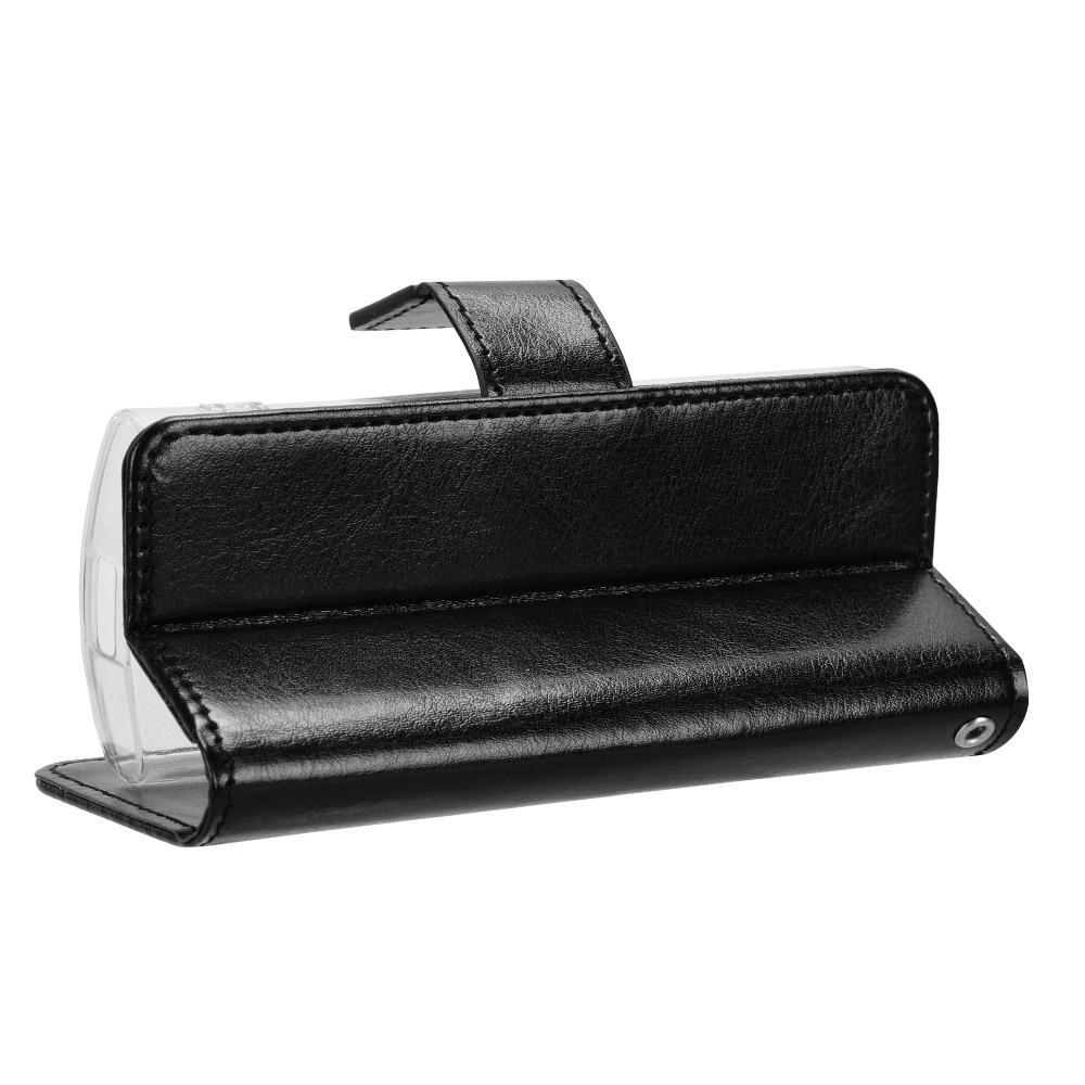 Phone Case for Nokia 105 4G (2023) Crazy Horse Texture PU Leather Anti-drop Wallet Stand Cover