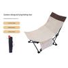Adjustable Recliner Portable Camping Chair Outdoor Beach Fishing Chair Steel Frame Lightweight Folding Stool
