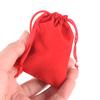 10Pcs/Lot Portable Jewelry Packing Wedding Gift Bags Universal 7*9Cm Velvet Bag Drawstring Pouch