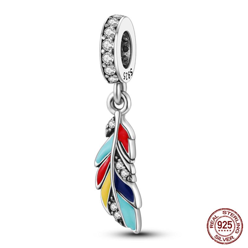 100% Copper Love Strawberry Cherry Red Series Charm Beads For Brand Original Bracelet Diy Fine Jewelry Gift