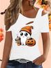 Women's Loose  Halloween and Christmas Gift Tops Blouse Shirt