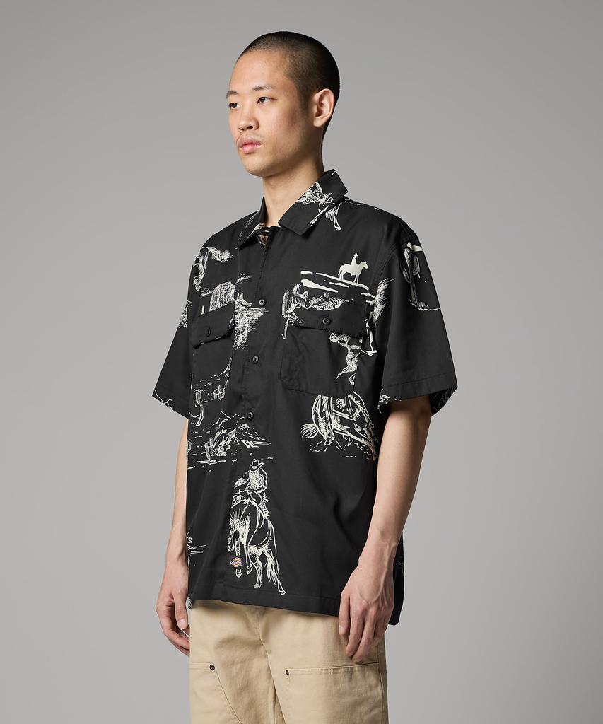 DICKIES Savage Work Shirt Black