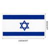90X150 см израильский национальный флаг, подвесной полиэстер ISR IL, израильские национальные флаги, баннер для украшения с латунными люверсами