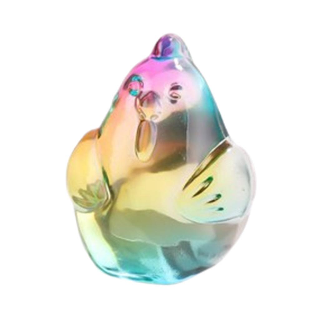 Хрустальные мультяшные фигурки животных Элегантная миниатюрная фигурка Настольное украшение