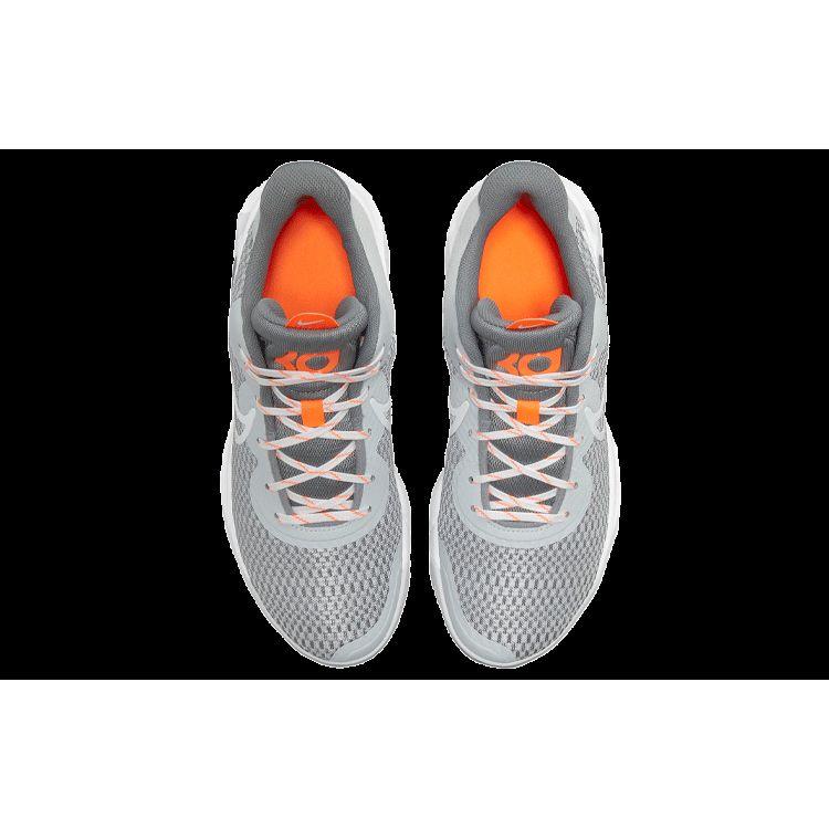 Nike Мужские кроссовки KD Trey 5 IX Pure Platinum Grey Cool-Grey Total-Orange CW3400-011