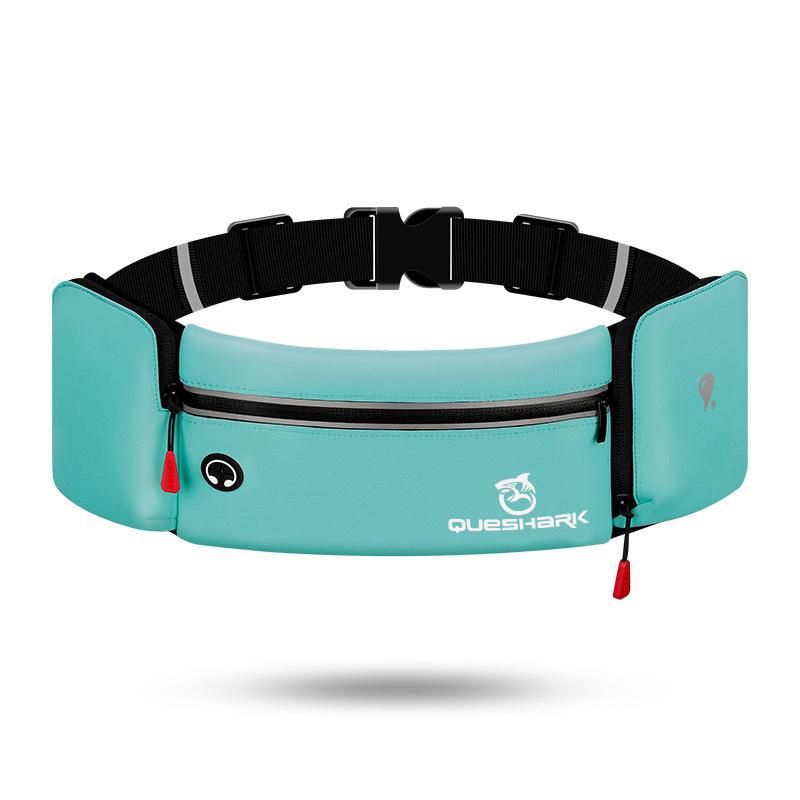 Queshark Adjustable Waist Belt F Running Bag With Water Bottle Cycling Camping Hiking Gym Phone Waist Pouch Sports Bag