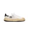 Maison Mihara Yasuhiro Blakey Og Dyed Sole Canvas Low-top Sneakers White