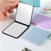 Mirror Foldable Makeup Mirror Portable Double-Sided Mirror Student Dormitory Desktop Small Gift Mini Pocket Mirror Home Decor