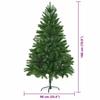 Christmas Tree with 300 LEDs and Stand Green 180 cm PE