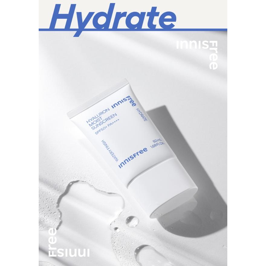 Innisfree Увлажняющий солнцезащитный крем Hyaluron SPF50+ PA++++ 50 мл