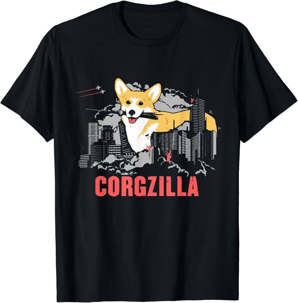 _Corgzilla_ Funny Dog Corgi Lover Gift Unisex T-Shirt