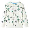Soft Ecru Sweatshirt for Children 92/104/116/128/140