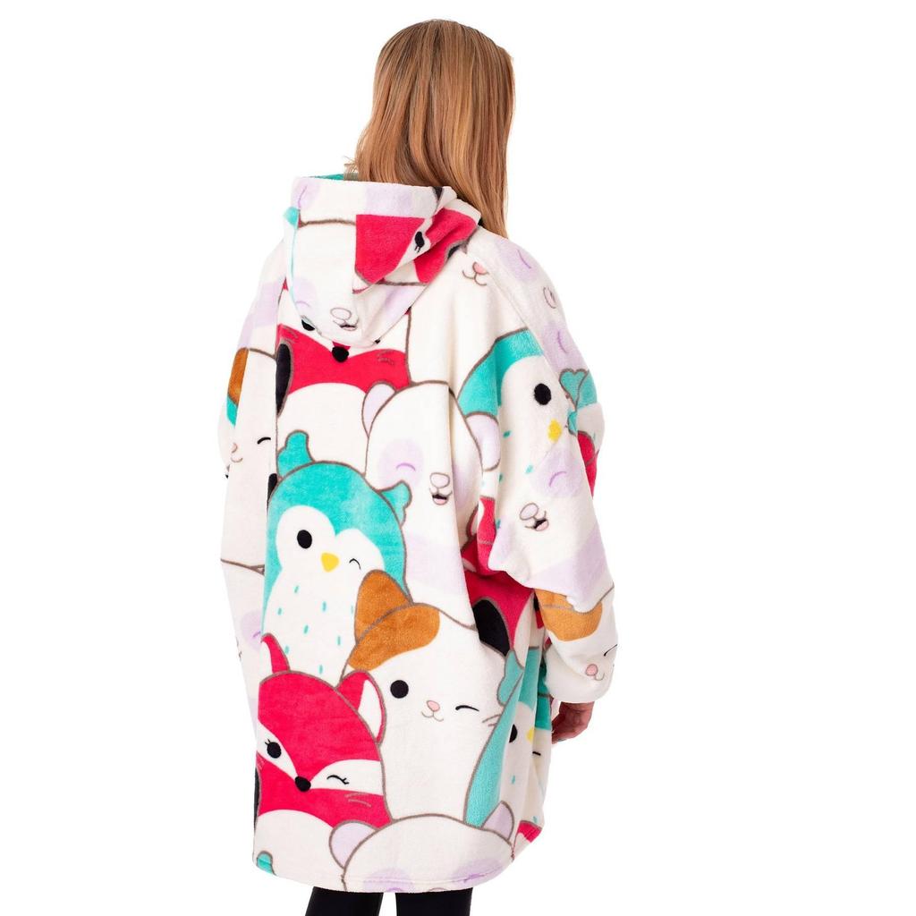 Squishmallows Womens/Ladies Character Blanket Hoodie