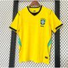 Mens Short Sleeve Soccer Jersey 2026 Brazil Home Away Training Match Sports Top