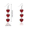 1 Pair Earrings Studs Hoop Ear Pendant Jewelry Decor Ear Drops Valentines Day Women Accessories for Party Banquet Daily Dress