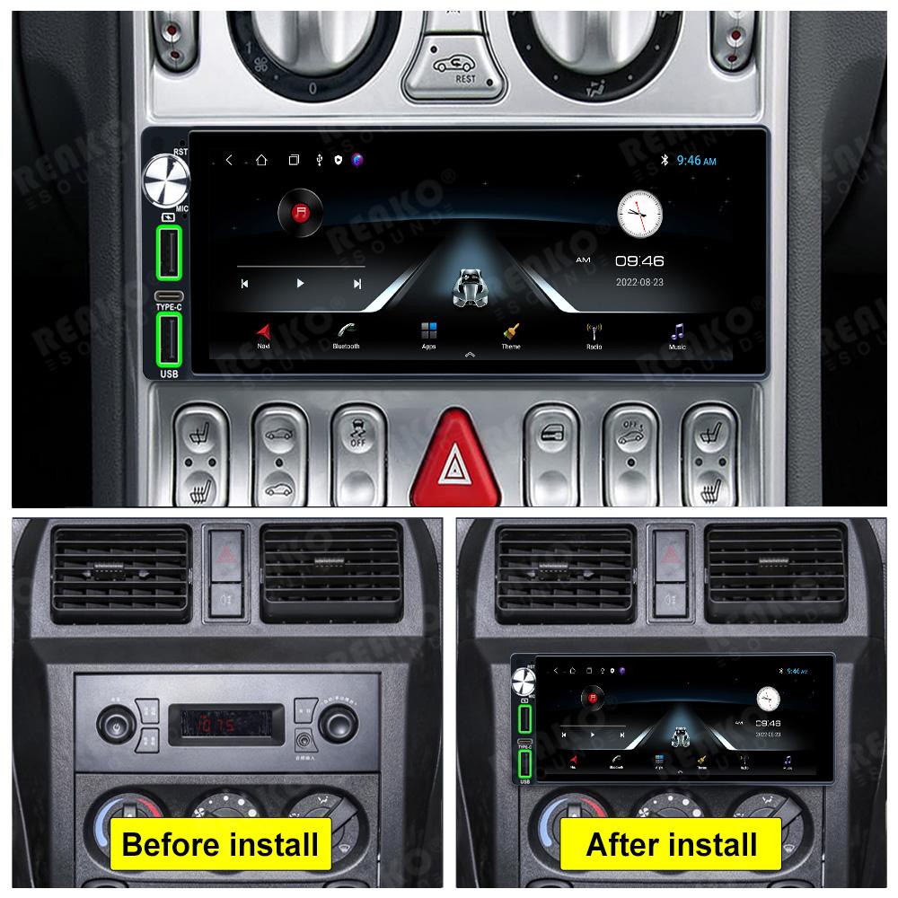 Автомобильный мультимедийный плеер X-REAKO 1 Din, 6,9 дюйма, Andriod, GPS, Bluetooth, Wi-Fi, USB, FM, авторадио, стерео, универсальное авторадио