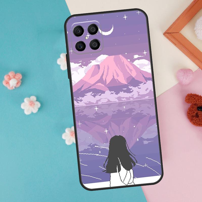 Арт Пиксельный Эстетичный Чехол Для Honor 200 Pro 50 70 90 X9a X8a X8 X9 X8b X9c X9b Honor Magic 7 Pro 5 6 Lite Обложка
