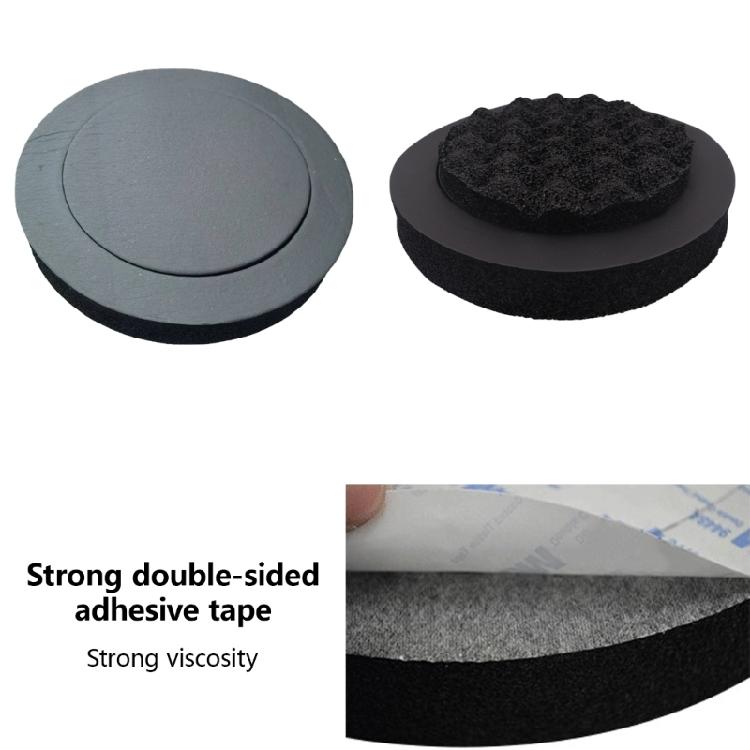 6.5" Sound Insulation Rings Universal Bass Blocker Speaker Enhancer Soundproof Speaker Baffle Door Speaker Fast Rings