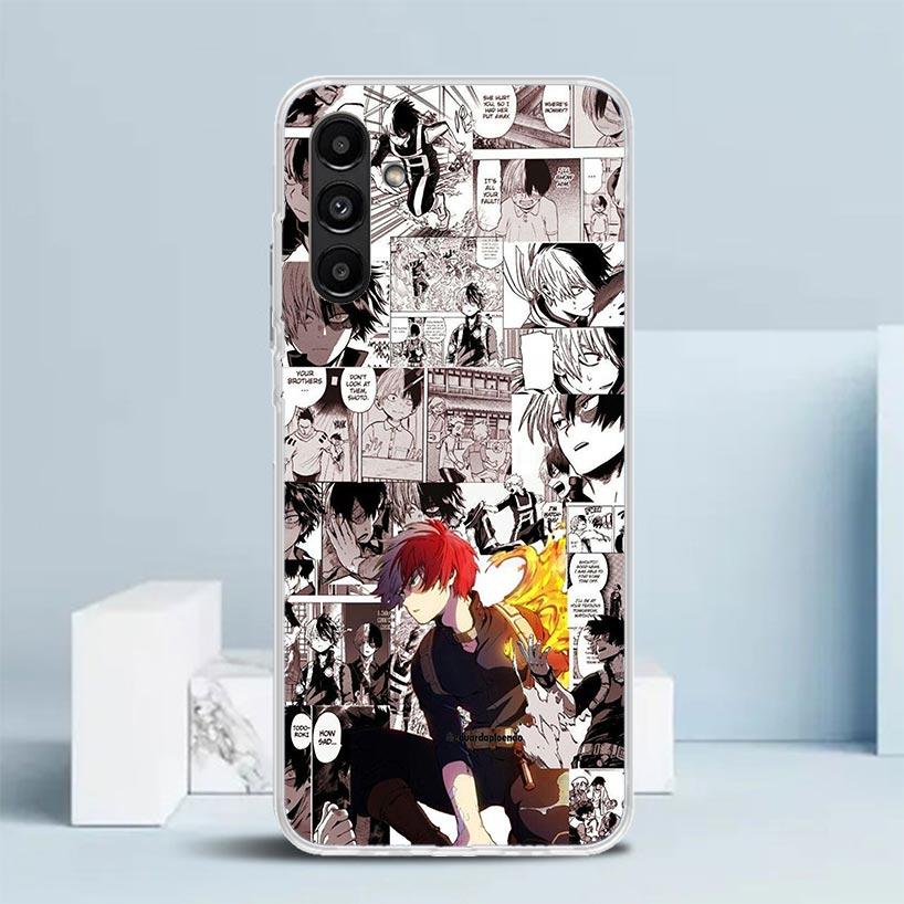 Todoroki Shoto MHA My Hero Cover for Samsung Galaxy A17 A37 A57 A16 A26 A36 A56 A15 A14 A55 Phone Case A13 A53 A25 A35 A24 A34 A