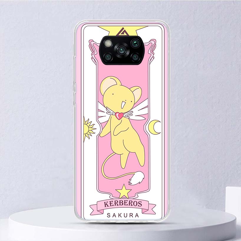 CardCaptor Sakura Аниме Мягкий чехол для Xiaomi Poco X7 X6 X5 X4 X3 Nfc F6 F5 Pro Чехол для телефона F4 Gt F3 F2 F1 M5S M4 M3 M5 Funda Coq