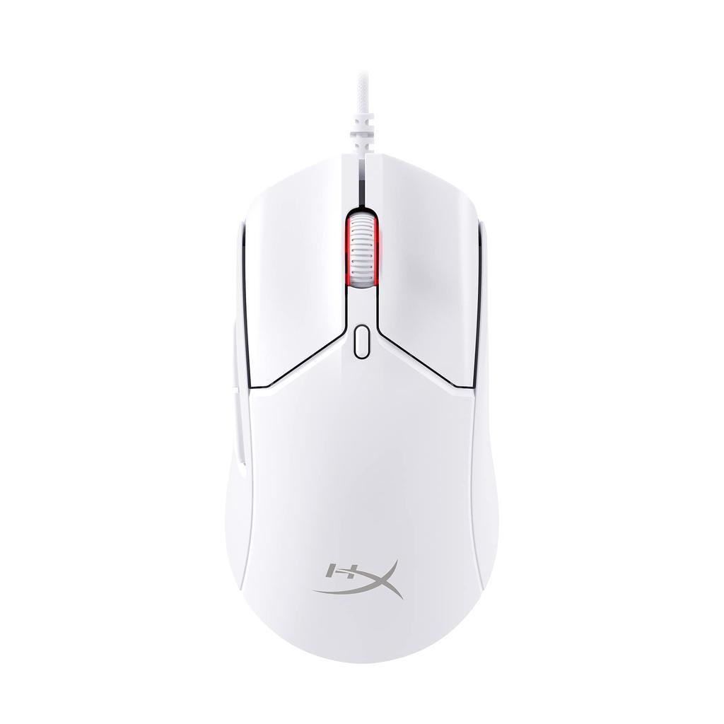 HyperX Pulsefire Haste 2 Gaming Mouse for Gamers Ultra Light 53g High Precision White 2 Year Warranty 6N0A8AA