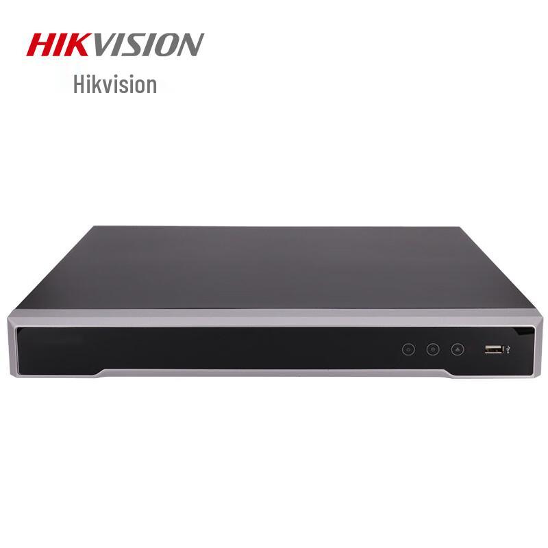 Hikvision Серия DS-7608 8-канальный NVR с 3 отсеками, PoE, китайская вилка (адаптер в комплекте)