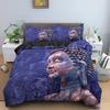 Family Buddha Bedding Set Mandala Quilt Cover Luxury Twin King Size Bed Sets Bohemian Bedclothes 2/3pcs With Pillowcase