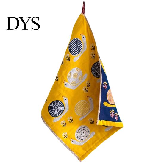 Towel Baby Soft Skin-touch 4-layer Comfortable Non-Irritating Cleaning Hand Skin Cotton Various Prints Face for Kindergarten Bathroom
