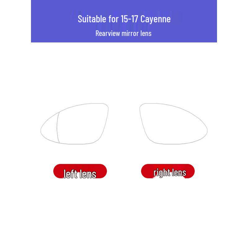 Rearview Mirrors Compatible with Porsche 718, 911, Macan, Boxster, Cayenne, Panamera