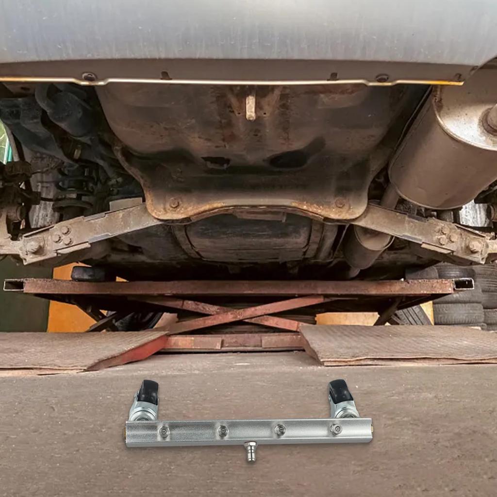 1 Set Under Car Pressure Washer Undercarriage Cleaner 4000 PSI Underbody Wash Broom Self-replaceable Nozzle Accessories