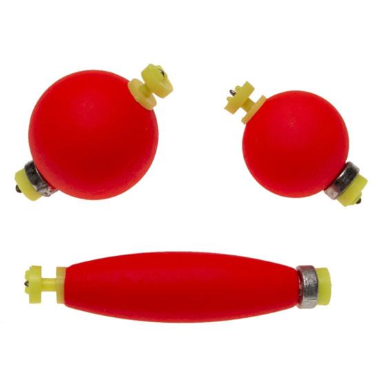 10/15Pcs EPS Fishing Float with Weights Long Casting Lightweight High Visibility Ball Bobber Float Saltwater Freshwater Fishing Accessories