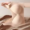 Pull and gather, large size, seamless comfort, no steel ring, double breasts, upper support, anti-sagging, beautiful back bra