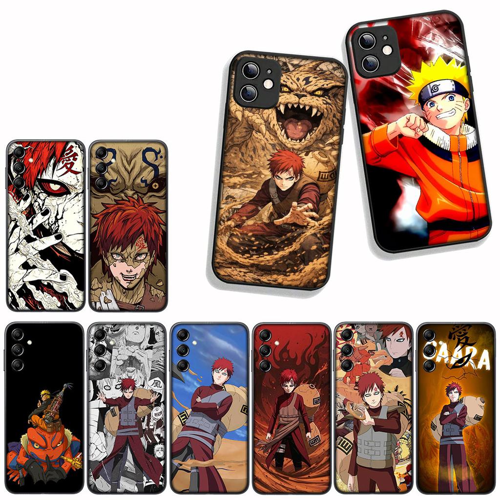 for Apple iPhone 16 15 14 Plus 13 12 Mini 17 Pro Max + 16E Air 16+ ProMax Phone Cover Case Cartoon Gaara Narutos Wallpaper