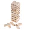 54 шт. / Компл. Творческий роман цифровой Jenga Building Block игрушки деревянный мозг игра для детей развлечения интеллект интерактивная игрушка