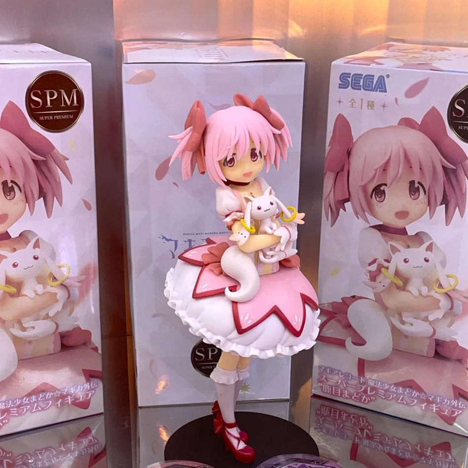 18 см Puella Magi Madoka Magica Канаме Мадока ПВХ Аниме Фигурка Действия - Коллекционная Модель Игрушка Подарок Аниме Мультяшный Персонаж