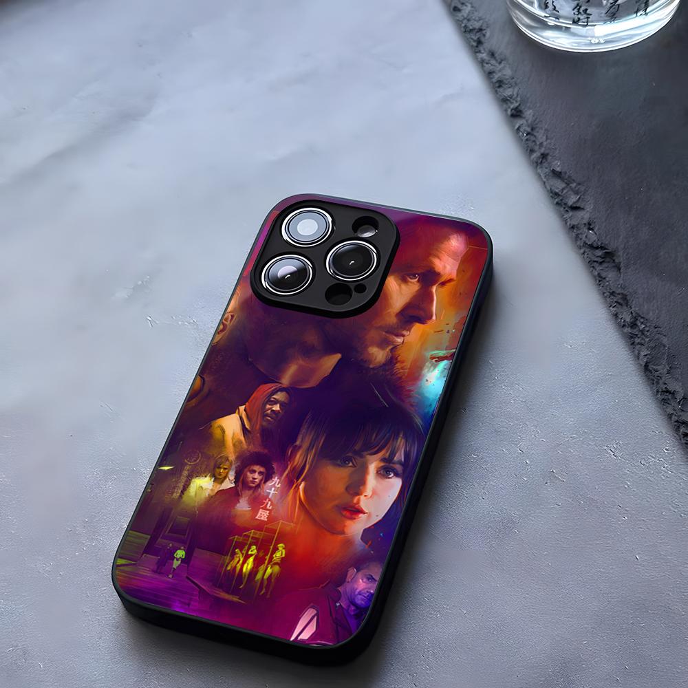 Чехол для телефона Blade Runner 2049 из закаленного стекла для iPhone 17 13 14 16 12 15 11 Pro Max Plus Mini X XR SE2020 Coque