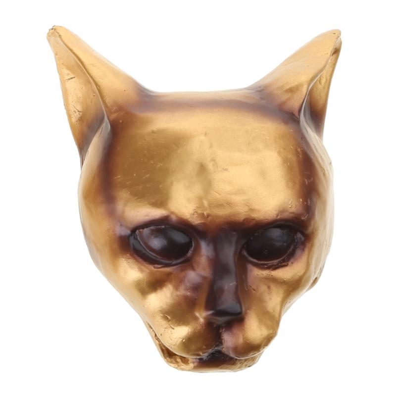Скульптура дверного молотка в виде кошек Украшения Кошки и Мыши Декоративные Кошки Отпугиватель Мышей Декор Передняя Дверь Стена H