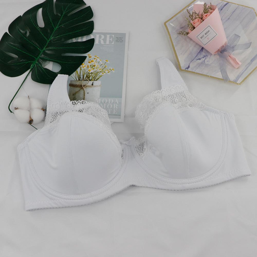 Модный удобный кружевной бюстгальтер для женщин, большой размер, полная чашка, бюстгальтер на косточках, пуш-ап, нижнее белье больших размеров 38-52 D DD EFG Cup
