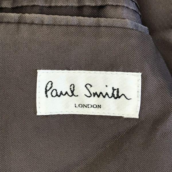 Сделано в Японии/Paul Smith/Осень/Зима Шерстяной Пиджак Приталенного Кроя/На Полной Подкладке/Мужской L/Коричневый/Формальный/Сделано в Японии(ИСПОЛЬЗОВАЛ)