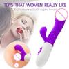 Relax Body Soft Silicone Vibrator G Spot Clit Stimulator Waterproof Female Adult Products AV Wand