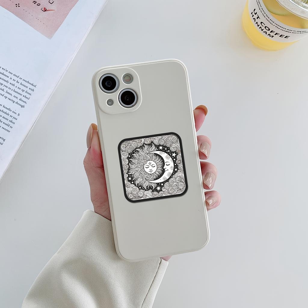 54pcs Sun&Moon Cosmic Mystic Style Stickers Pack-Vibrant VinylDecals with Celestial Element,Artistic Graphics|Mystic Style Lover