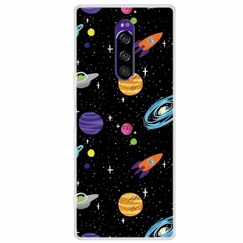 Чехол для Sony Xperia 1 Роскошные Животные Прозрачная Крышка для Sony Xperia1 XZ4 SO-03L SOV40 J8110 J9150 J8170 Корпуса Чехлы для Телефона