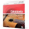 D'Addario Daddario Струны для гитары в стиле цыганский джаз с петелькой на конце Спецификация Средние .011-.045 EJ84M [Дом...