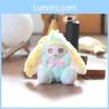 Rabbit Cute Plush Toy Keychain Stuffed Pp Cotton Bag Decor For Girls Gift