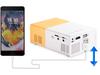 Мини HD LED проектор YG300 для зеркалирования экрана мобильного телефона