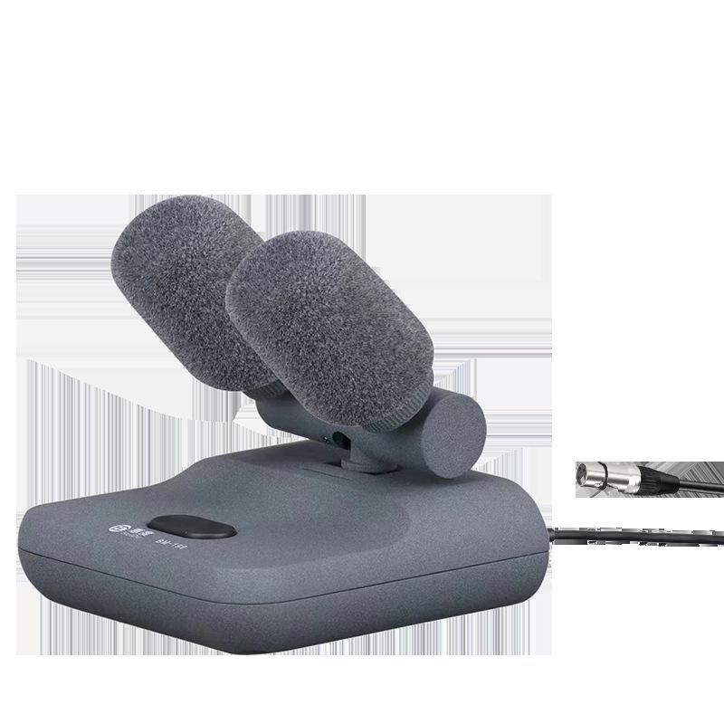 Проводной мини-микрофон для конференций HuiDu BM110 Pro на гибкой стойке